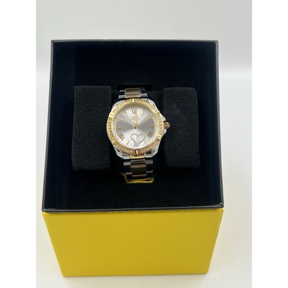 Invicta Accessories - Invicta Angel Lady Women's Quartz Watch Stainless Steel Silver/Gold Tone 34.5MM